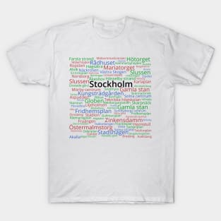 Stockholm Tunnelbana T-Shirt